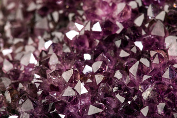 Amethyst mineral stone rock gem purple quartz stone specimen