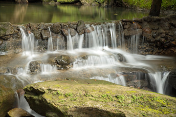 waterfall in forest