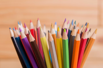 Fototapeta premium colorful pencils
