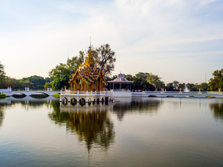 Bang Pa-In Royal Palace in Ayuthaya, Thailand