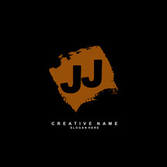 J JJ Initial logo template vector. Letter logo concept