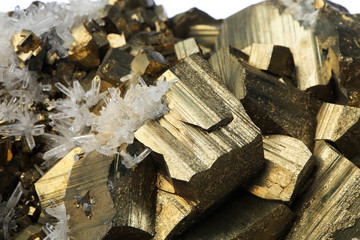 Pyrite Crystal Mineral Specimen Rock Geology rock gem stone