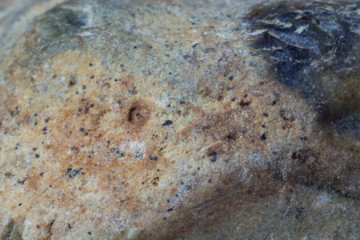 Macro texture of untreated natural mineral