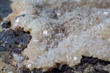 Natural untreated cluster of blue cavansite macro