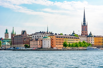 Old town (Gamla Stan) cityscape, Stockholm, Sweden