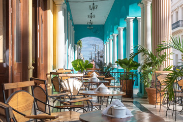 Santa Clara, Cuba, colonial style architecture