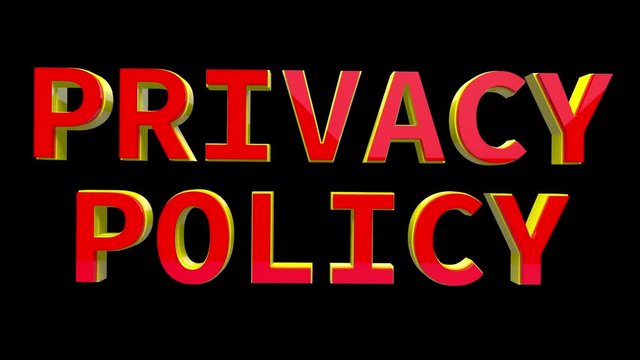 4K Text Bumper Privacy Policy