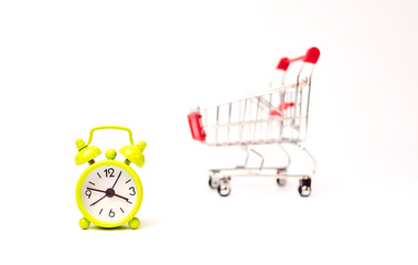 shopping cart with gifts