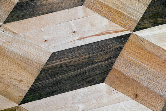 Texture Wooden parquet.
