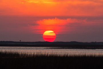 Sunrise Over the Waters