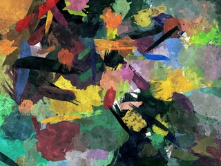 abstract psychedelic background, watercolor stylization. Texture for design