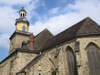Fototapeta na wymiar Rinteln - Kirche St. Nikolai, Niedersachsen, Deutschland, Europa