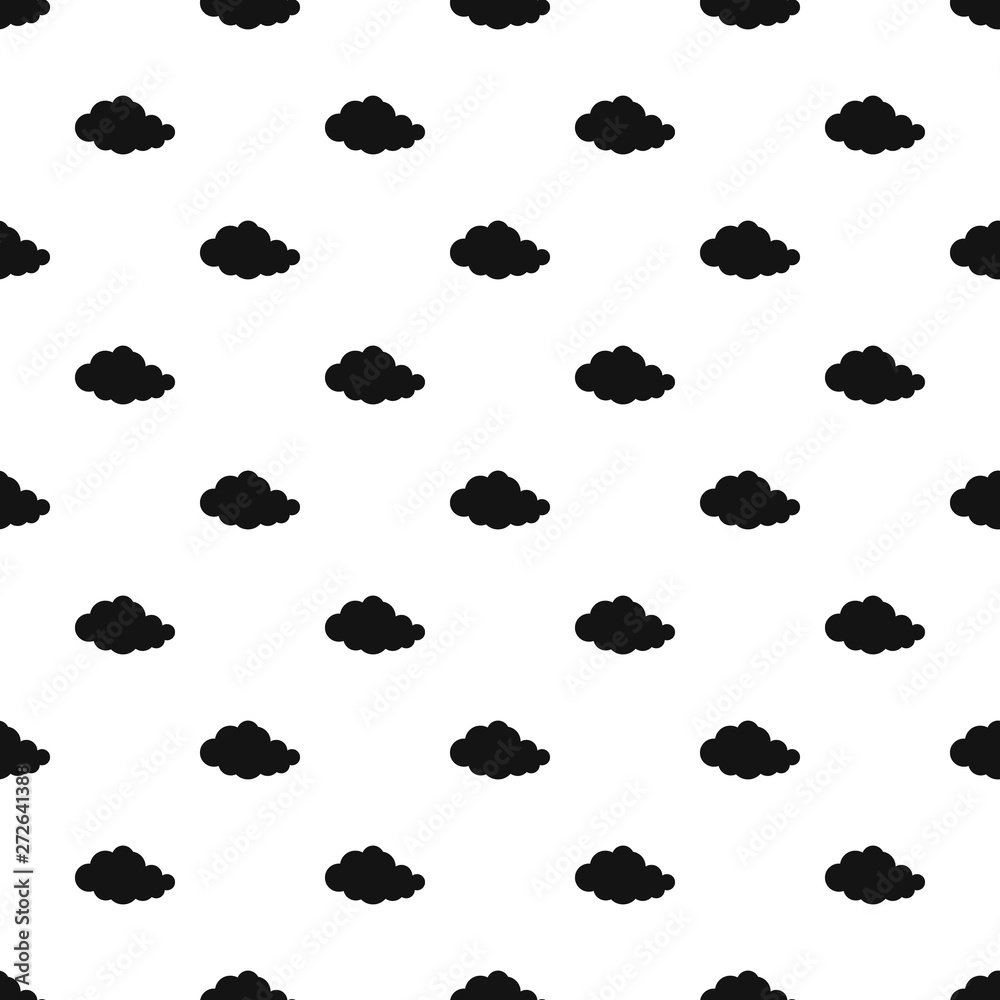 Poster translucent cloud pattern seamless vector repeat geometric for any web design