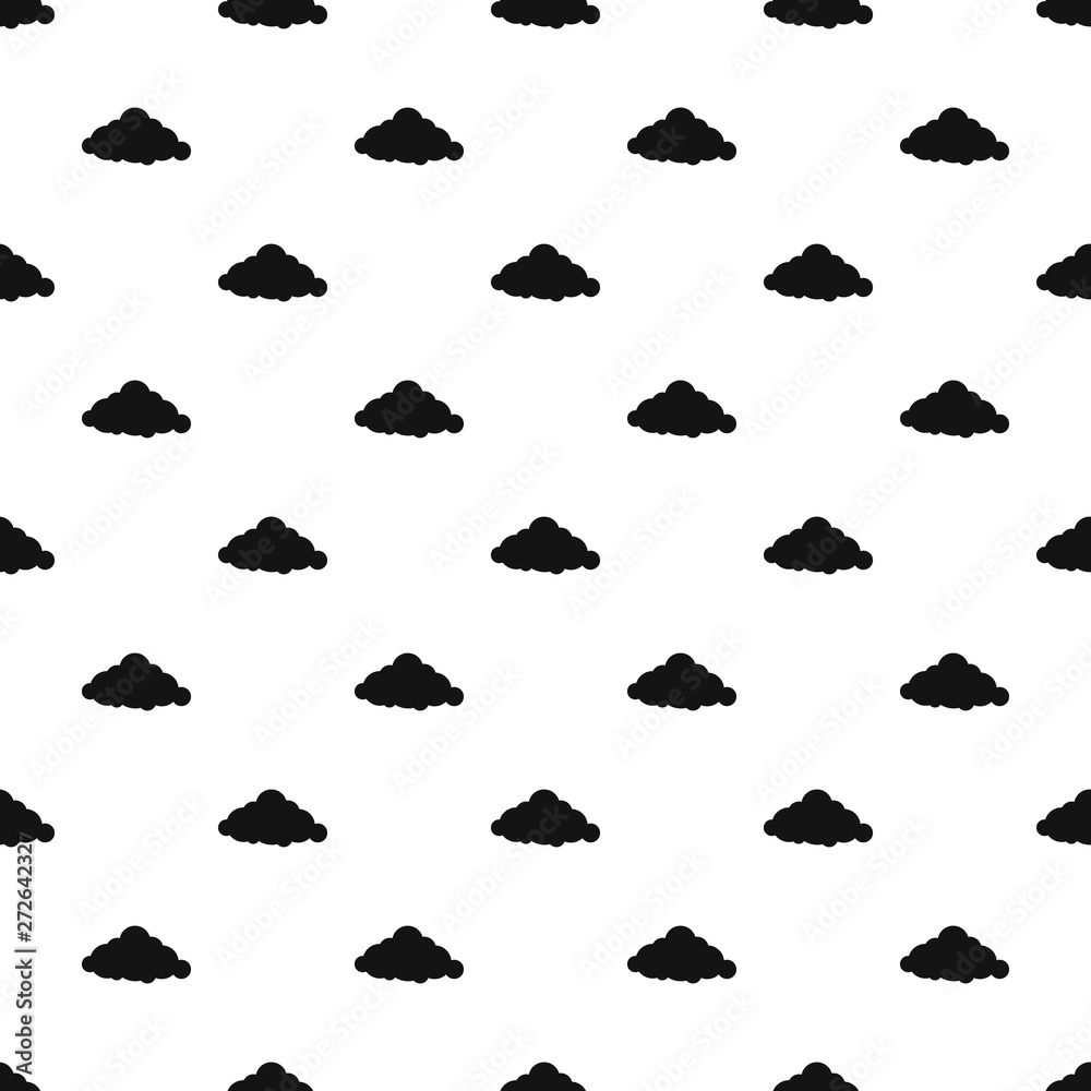 Poster fixed cloud pattern seamless vector repeat geometric for any web design