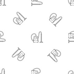 Plastic vacuum cleaner pattern seamless vector repeat geometric for any web design