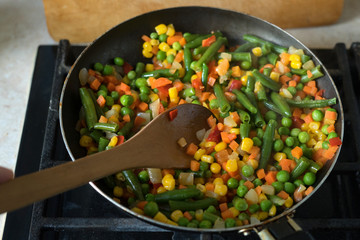 vegetable mix.
