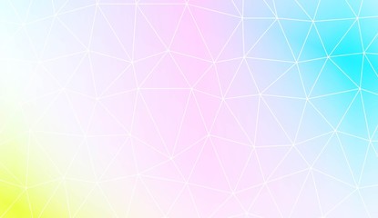 Original background in polygonal pattern with triangles style. For flyer, screen, business presentation. Vector illustration. Creative gradient color.