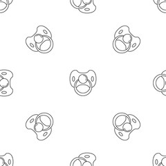 Baby nipple pattern seamless vector repeat geometric for any web design