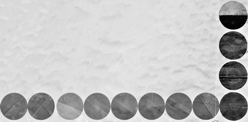extremism, allegory, abstract naturalism, Black and white photo, farms of human crops in the...