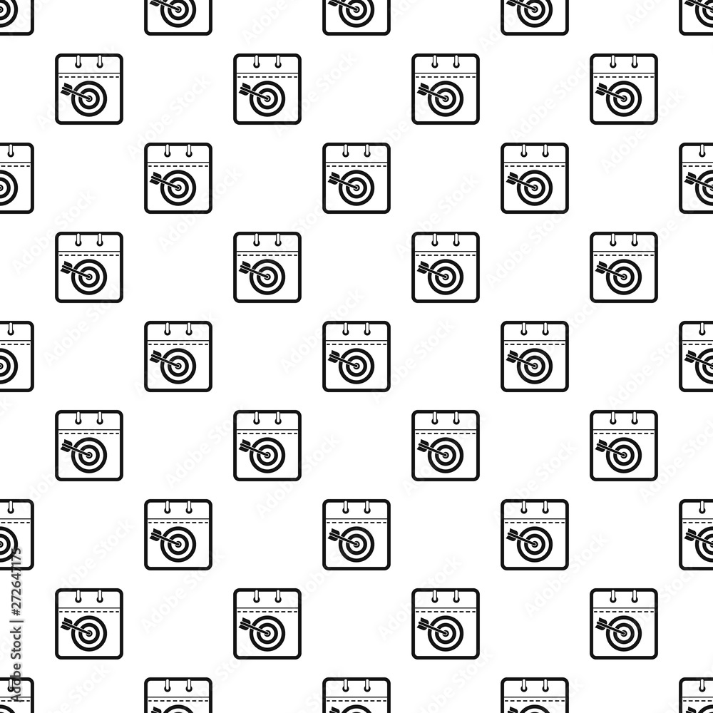 Poster calendar target pattern seamless vector repeat geometric for any web design