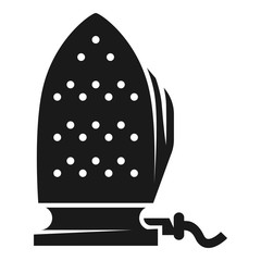 Flatiron icon. Simple illustration of flatiron vector icon for web design isolated on white background