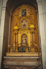 Fototapeta na wymiar Saint statue