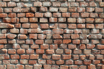 muro di mattoni - vintage