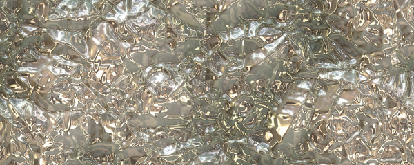 Metallic liquid texture background