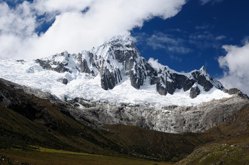 Fototapeta na wymiar Peru, Santa Cruz Trek on the Cordillera Blanca