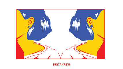 set of flags of the world