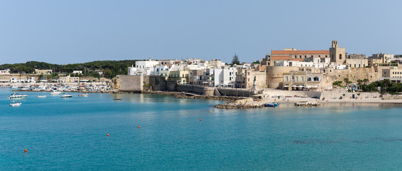 Panorama de la ville d'Otranto, Salento, Pouilles