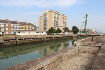 Obraz premium basin of saint-nazaire (france) 