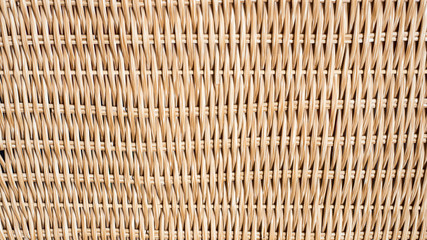 woven rattan with natural patterns