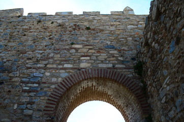 Ayasuluk Castle on Ayasuluk Hill in Selcuk, near Ephesus, Turkey