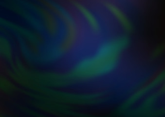 Dark BLUE vector abstract blurred background.