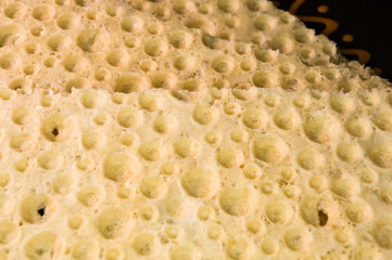 diabetic diet crunches - crispy waffle crispbread from wheat, texture