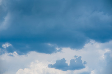 Fototapeta premium beautiful blue sky and white clouds