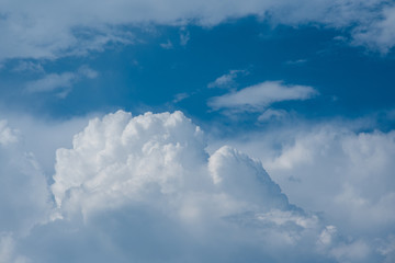 beautiful blue sky and white clouds © Pavel