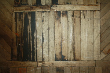 old wooden boards