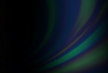 Dark BLUE vector pattern with bubble shapes.