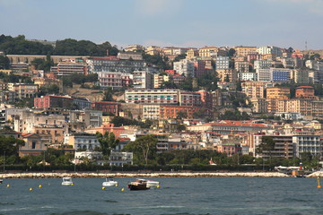 Fototapeta premium Naples from the Bay.