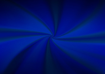 Dark BLUE vector glossy bokeh pattern.