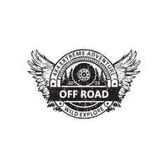 vintage badges off road and  adventure © coz1421