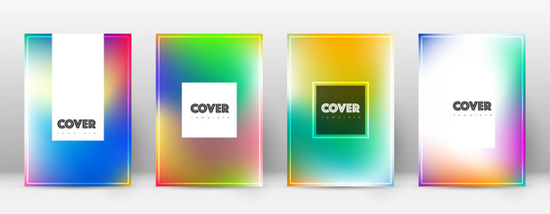 Flyer layout. Hipster splendid template for Brochu