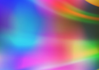 Light Multicolor, Rainbow vector abstract blurred pattern.