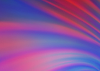 Fototapeta premium Light Blue, Red vector blurred bright pattern.