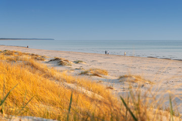 Baltic sea at Liepaja, Latvia in evening time.