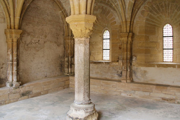 Grammont priory in Saint-Prouant (France)