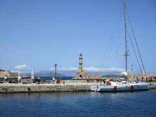 Chania Harbour, Crete GR