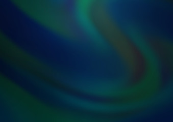 Fototapeta premium Dark BLUE vector blur pattern.